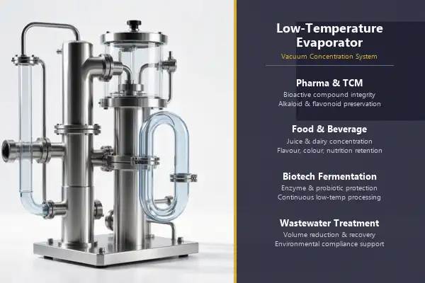 low-temperature evaporator