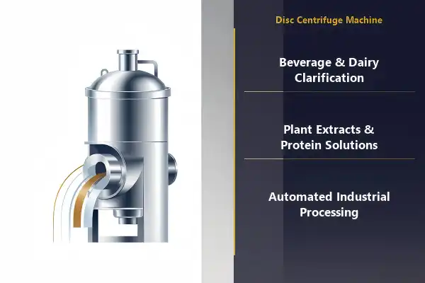 disc centrifuge machine