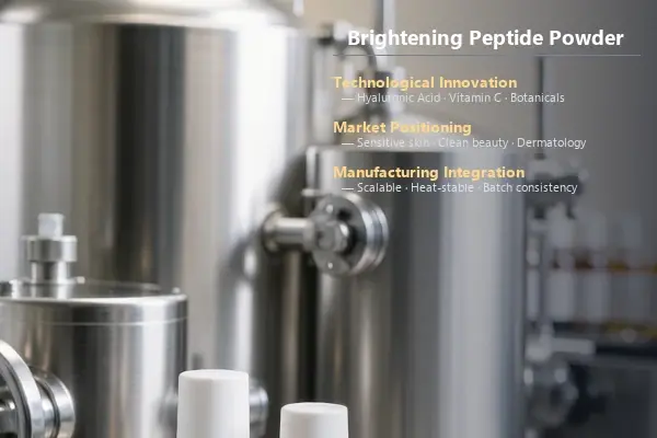 Brightening peptide powder