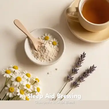 Natural Sleep Aid Brewing Powder: Ingredients for Better Sleep Support Natural Sleep Aid Brewing Powder: Ingredients for Better Sleep Support